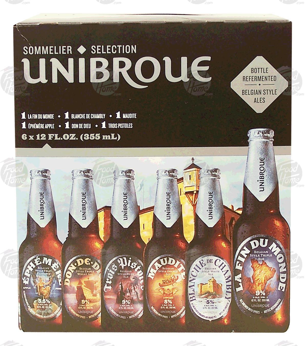 Unibroue Sommelier Selection variety ale pack, 12-fl. oz. glass bottles Full-Size Picture